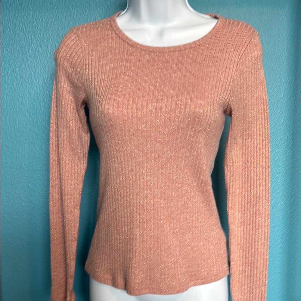 Old Navy Women's Long Sleeve Ribbed Tee